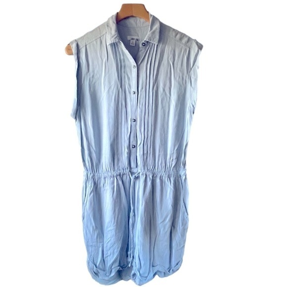 ABOUND ROMPER LIGHT BLUE SIZE XS - Picture 5 of 10